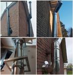 Rvs Dubbelwandig 150mm kachelpijp schoorsteen Rookgasafvoer, Doe-het-zelf en Verbouw, Buizen en Afvoer, Ophalen, Nieuw, Rvs, Minder dan 2 meter