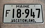 Maine USA Kentekenplaat - Origineel, Ophalen of Verzenden, Gebruikt