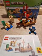 LEGO Minecraft 21259 De Piratenbootreis Compleet, Kinderen en Baby's, Speelgoed | Duplo en Lego, Ophalen of Verzenden, Zo goed als nieuw