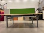 Vepa Verstelbaar duo-bureau met slinger 160x80xH62-86,16 st, Huis en Inrichting, Bureaus, In hoogte verstelbaar, Zo goed als nieuw