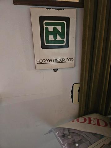 Vintage Horeca Nederland Bord beschikbaar voor biedingen