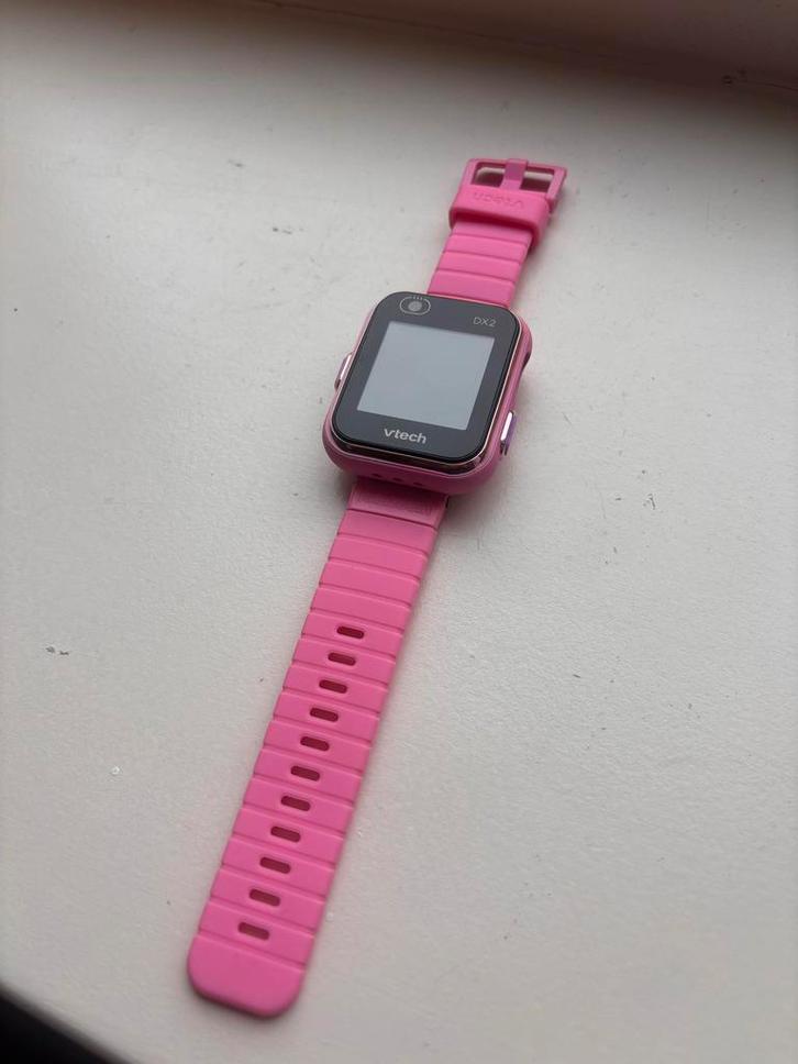 VTech Kinder Smartwatch DX2 - Roze, Sieraden, Tassen en Uiterlijk, Horloges | Kinderen, Gebruikt, Meisje, Roze, Ophalen of Verzenden