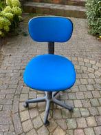 Bureaustoel korenblauw van kleur., Huis en Inrichting, Ophalen, Zo goed als nieuw, Zwart