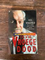 R. D. Wingfield rechercheur frost een vroege dood, Boeken, Ophalen of Verzenden, Zo goed als nieuw