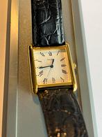 Pulsar tank horloge, Leer, Staal, Verzenden, Polshorloge