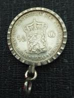 ½ gulden 1930, Verzenden, Zilver, Hanger