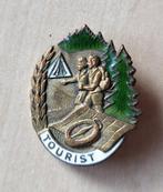 Tourist emaille broche, Verzamelen, Speldjes, Pins en Buttons, Gebruikt, Niet vindbaar, Niet vindbaar, Speldje of Pin