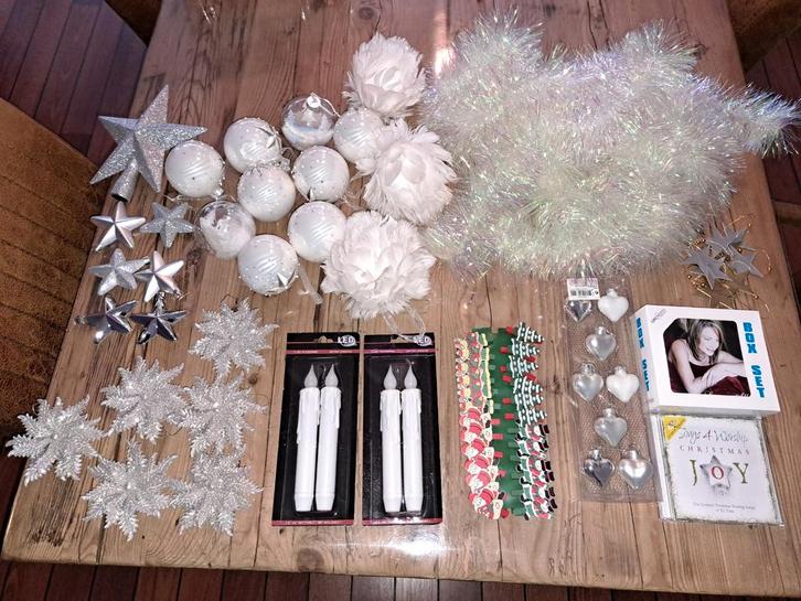 Complete kerstversiering voor kerstboom, Diversen, Kerst, Zo goed als nieuw, Ophalen