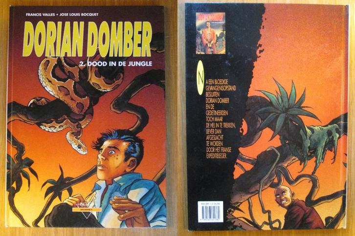 Dorian Domber 2 - Dood in de jungle (HC), Boeken, Stripboeken, Zo goed als nieuw, Eén stripboek, Ophalen of Verzenden