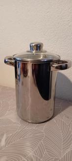 Aspergepan, Huis en Inrichting, Keuken | Potten en Pannen, Ophalen, Zo goed als nieuw, Rvs, Kookpan of Snelkookpan