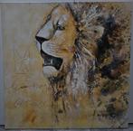 Leeuw Schilderij PRIJS VERLAAGD, Antiek en Kunst, Kunst | Schilderijen | Klassiek, Ophalen