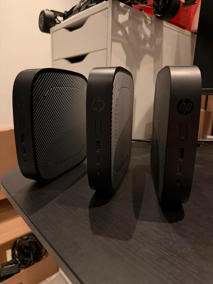 HP T530 Thinclient met home assistant., Computers en Software, Desktop Pc's, Zo goed als nieuw, Ophalen of Verzenden