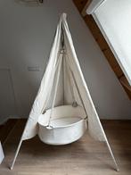 Leander hangwieg - incl matras, driepoot en hemeltje, Ophalen, Gebruikt, Wieg
