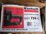 Einhell EST 750 C Elektrische Tacker / Nietmachine, Doe-het-zelf en Verbouw, Gereedschap | Handgereedschap, Ophalen of Verzenden