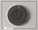 Zwitserse Frank 1/2 , zilver – 1931, Postzegels en Munten, Frankrijk, Zilver, Ophalen of Verzenden