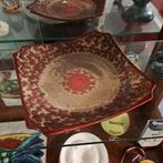 Gouda pzh Jan van Schaick - Metallique schaal art nouveau, Antiek en Kunst, Ophalen of Verzenden