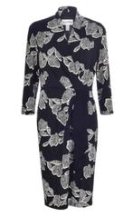 Joseph Ribkoff prachtig chique blauw/witte jurk mt 44, Kleding | Dames, Jurken, Overige kleuren, ., Maat 42/44 (L), Joseph Ribkoff