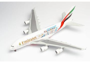 Airbus A380-800 Emirates Real Madrid Dubai Herpa 559508 beschikbaar voor biedingen