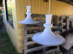 2 Holmegaard Etude Hanglampen - Royal Copenhagen, Huis en Inrichting, Lampen | Hanglampen, Ophalen of Verzenden, Gebruikt, Glas