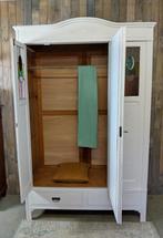 Demontabele vintage spiegelkast kledingkast garderobekast, Huis en Inrichting, Kasten | Kledingkasten, 100 tot 150 cm, 200 cm of meer