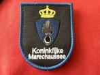 Mouwembleem van de Kmar met klittenband, Verzamelen, Ophalen of Verzenden, Marechaussee, Nederland, Embleem of Badge