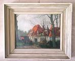 Boerenwoningen ca. 1940 - Mathias Boll (geb.1901. Bielefeld), Antiek en Kunst, Ophalen of Verzenden
