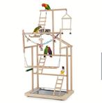 Grote houten vogel speeltuin – NIEUW in doos!, Dieren en Toebehoren, Vogels | Toebehoren, Ophalen of Verzenden, Nieuw, Speelgoed