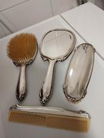 Vintage Alpacca Hoka verzilverde toiletset, Ophalen of Verzenden
