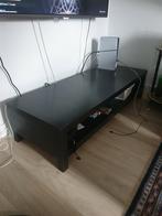Zwart tv meubel, Ophalen, Zo goed als nieuw, 25 tot 50 cm, Minder dan 100 cm