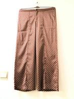 X25 FEMMES DU SUD broek zijde (motief foto2) beige M 38/40, Kleding | Dames, Beige, Ophalen of Verzenden, Zo goed als nieuw, Lang