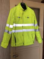 Werkjas met voering en reflecterende strepen, 48,  groen, Tuin en Terras, Werkkleding, Ophalen of Verzenden, Zo goed als nieuw