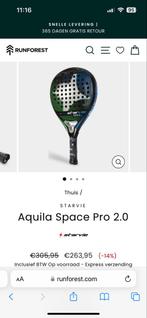 Starvie Aquila Space Pro 2.0 Padelracket, Ophalen of Verzenden, Zo goed als nieuw, Padelracket