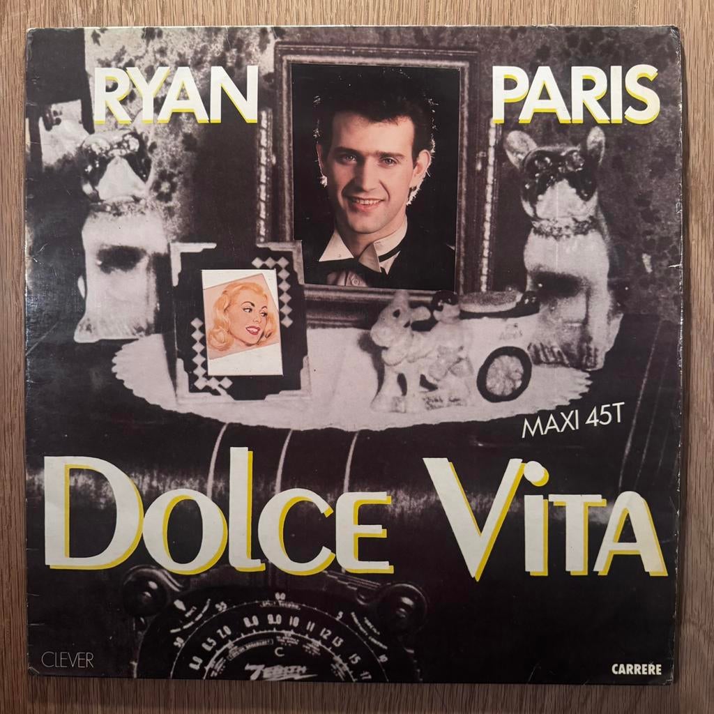 Ryan Paris Dolce Vita 12” vinyl maxisingle 1983 Italo Disco, Ophalen of Verzenden, Gebruikt, 12 inch