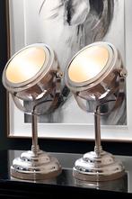 2 Rivièra maison Classic Car Table Lamp ca 45*21cm, Huis en Inrichting, Lampen | Tafellampen, Ophalen, Glas, Minder dan 50 cm