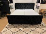 Boxspring 180x200cm Zwart Gecapitonneerd Direct/Leverbaar, Huis en Inrichting, Slaapkamer | Boxsprings, Eenpersoons, Zwart, Nieuw