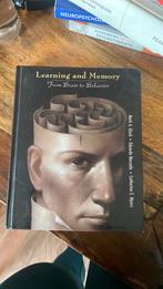 Learning and memory, Boeken, Ophalen of Verzenden