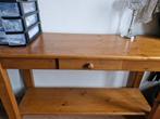 Gratis grenen Sidetable met Lade, Huis en Inrichting, Tafels | Sidetables, Ophalen of Verzenden, 25 tot 50 cm, Rechthoekig, 100 tot 150 cm