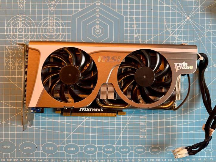 MSI N460GTX Hawk - Grafische Kaart, Computers en Software, Videokaarten, Gebruikt, Nvidia, PCI-Express 2.0, GDDR5, HDMI, Ophalen