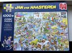 Jan van Haasteren Puzzel	- De vakantiebeurs - 1000 stukjes, Ophalen of Verzenden, 500 t/m 1500 stukjes, Zo goed als nieuw, Legpuzzel
