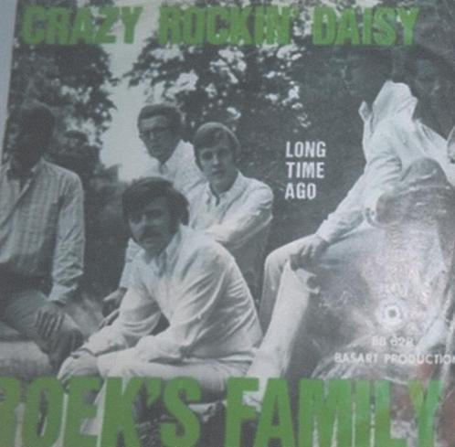 Roek's Family - Crazy Rockin' Daisy / Long Time Ago, Cd's en Dvd's, Vinyl | Nederlandstalig, Gebruikt, Levenslied of Smartlap