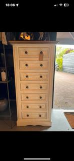 Hoge ladekast, Huis en Inrichting, Kasten | Ladekasten, Ophalen, 25 tot 50 cm, 50 tot 100 cm