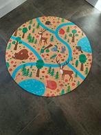 Puzzelmat rond, Ophalen