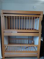 Duobed - ledikant met peuterbed 'Schilte', Kinderen en Baby's, Ophalen of Verzenden, Gebruikt, Ledikant