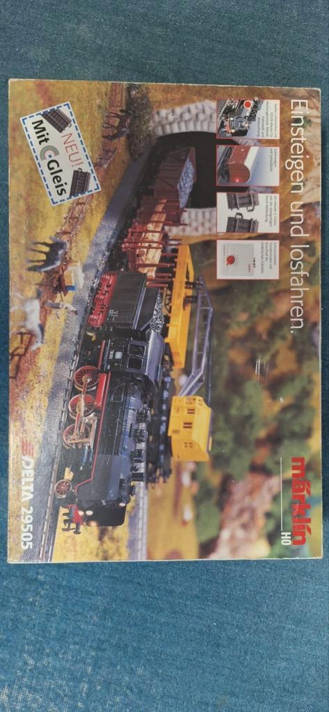 Märklin 29505 H0 Startset met stoomloc BR 24 DB en C-rails, Hobby en Vrije tijd, Modeltreinen | H0, Gebruikt, Treinset, Wisselstroom