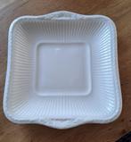 Wedgwood Edme vierkante gebakschaal 23-25 cm zgan, Huis en Inrichting, Keuken | Servies, Ophalen, Wedgwood, Porselein, Schaal of Schalen