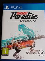 Ps4 Burnout Paradise Remastered, Spelcomputers en Games, Games | Sony PlayStation 4, Vanaf 3 jaar, Ophalen of Verzenden, 1 speler