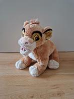 Disney simba knuffel plush pluche lion king, Ophalen of Verzenden, Leeuwenkoning of Jungle Boek, Zo goed als nieuw, Knuffel
