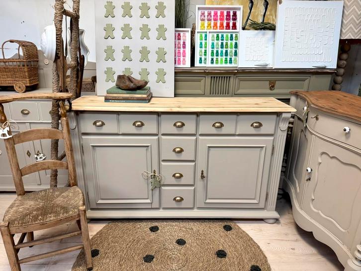 Dressoir commode ladekast linnenkast meidenkast vintage, Huis en Inrichting, Kasten | Ladekasten, Zo goed als nieuw, Minder dan 100 cm