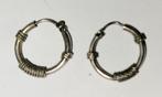 Fijne zilveren creolen diameter 10 mm, Verzenden, Gebruikt, Zilver, Zilver