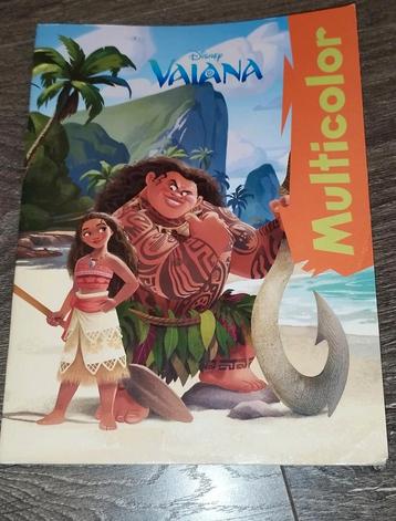Vaiana Kleurboek - Zo Goed Als Nieuw! beschikbaar voor biedingen